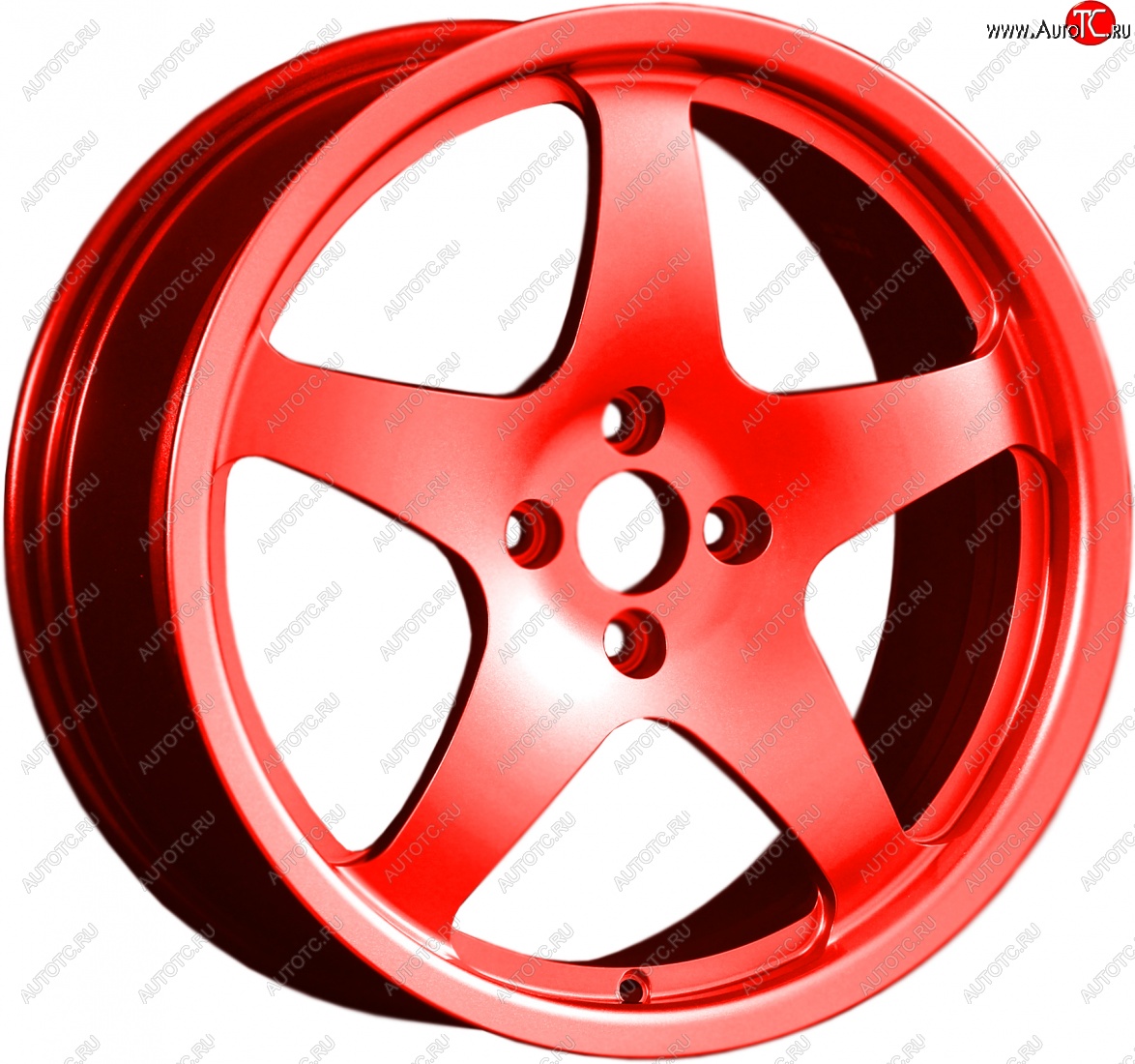 13 599 р. Кованый диск Slik classik R17x7.5 RAL 3026 ярко алый (3026) 7.5x17   (Цвет: 3026)  с доставкой в г. Майкоп