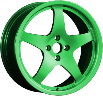 Кованый диск Slik classik R17x7.5 RAL 6038 ярко зеленый (6038) 7.5x17  (Цвет: 6038)