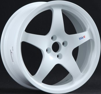 Кованый диск Slik classik R17x7.5 Белый (W) 7.5x17  (Цвет: W)