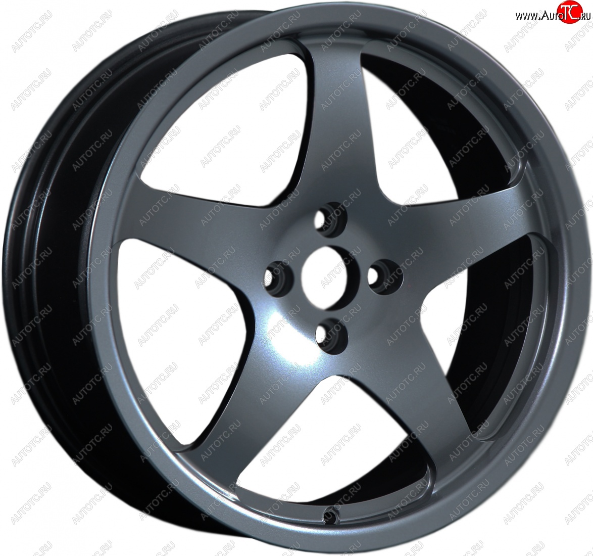 13 599 р. Кованый диск Slik classik R17x7.5 Графит матовый (GRF2) 7.5x17   (Цвет: GRF2)  с доставкой в г. Майкоп