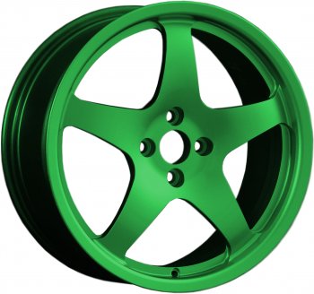 Кованый диск Slik classik R17x7.5 Зеленый (GREEN) 7.5x17  (Цвет: GREEN)
