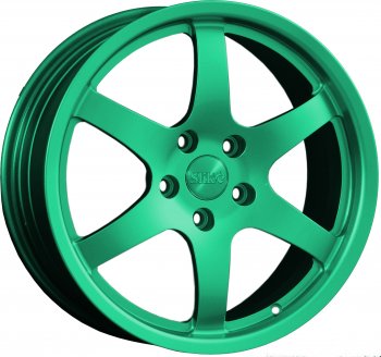 Кованый диск Slik classik R17x7.5 Candy Green изумрудно-зеленый 7.5x17  (Цвет: Candy Green изумрудно-зеленый 7.5x17)