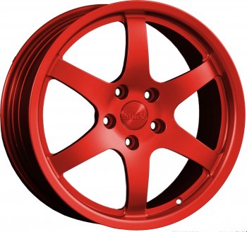 Кованый диск Slik classik R17x7.5 Candy RED красный 7.5x17  (Цвет: Candy RED красный 7.5x17)
