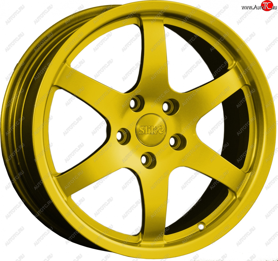 14 599 р. Кованый диск Slik classik R17x7.5 Candy YELLOW ярко-желтый 7.5x17   (Цвет: Candy YELLOW ярко-желтый 7.5x17)  с доставкой в г. Майкоп