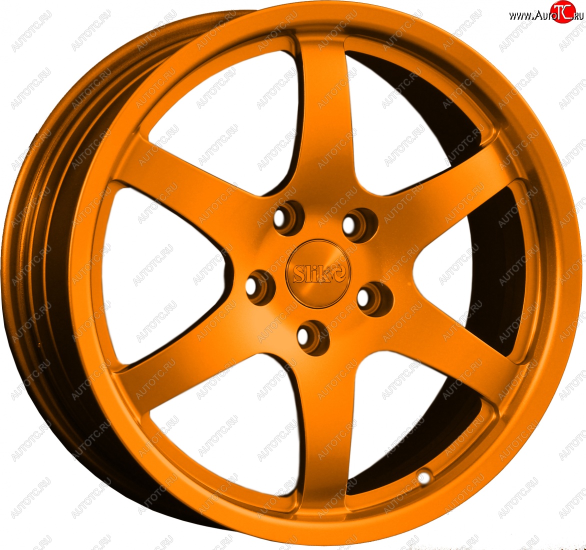14 599 р. Кованый диск Slik classik R17x7.5 Candy Медно-оранжевый глянцевый 7.5x17   (Цвет: Candy Медно-оранжевый глянцевый 7.5x17)  с доставкой в г. Майкоп