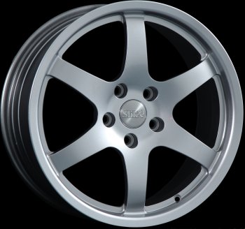 Кованый диск Slik classik R17x7.5 Серебристый светлый (S16) 7.5x17 Nissan Qashqai +2 1 J10 дорестайлинг (2008-2010) 5x114.3xDIA66.1xET40.0