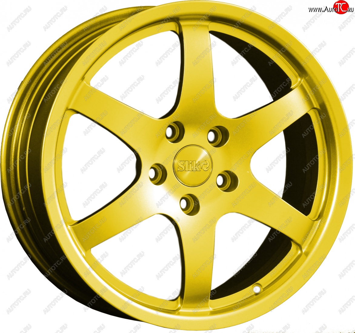 14 599 р. Кованый диск Slik classik R17x7.5 Ярко желтый RAL 1021 (YELLOW) 7.5x17   (Цвет: YELLOW)  с доставкой в г. Майкоп