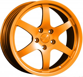 Кованый диск Slik classik R17x7.5 Ярко-оранжевый (ORANGE) 7.5x17  (Цвет: ORANGE)