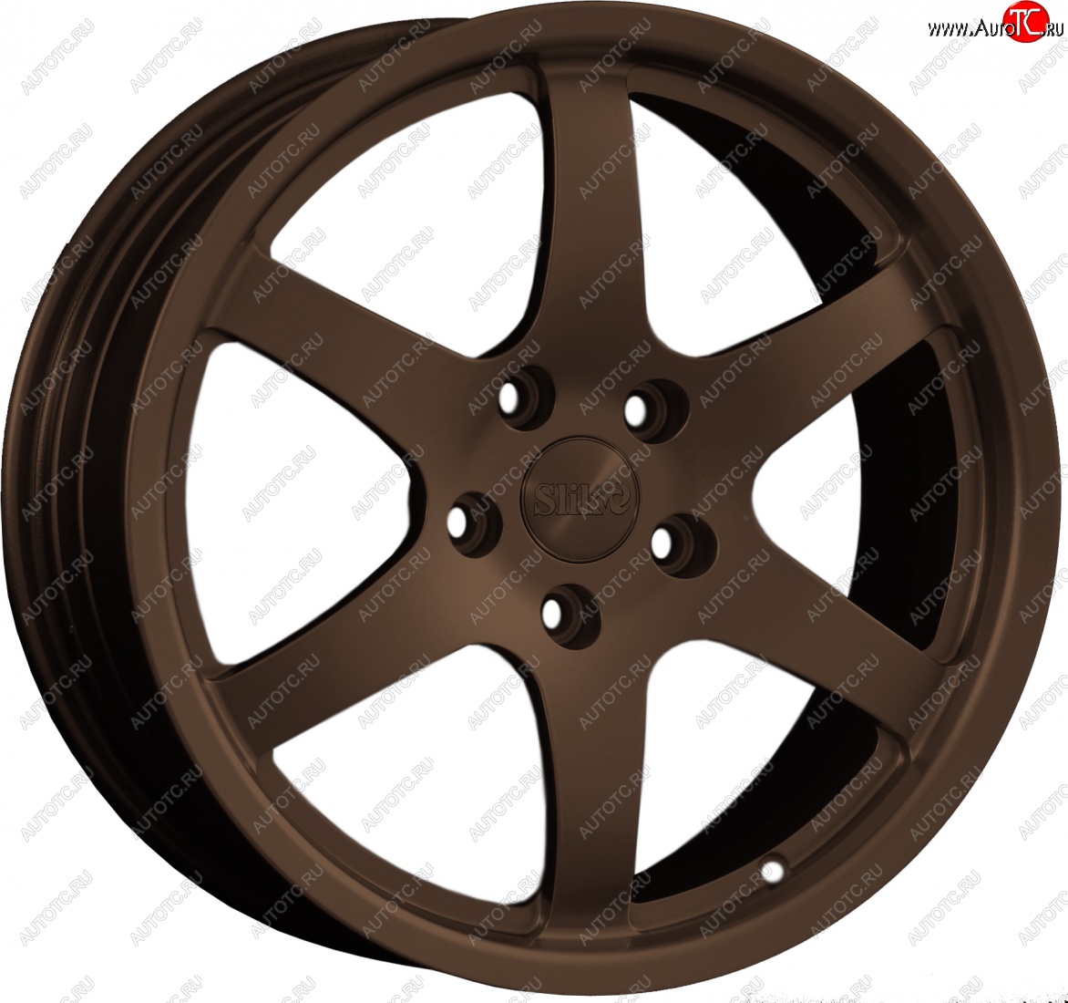14 599 р. Кованый диск Slik classik R17x7.5 Бронза (BRZ) 7.5x17   (Цвет: BRZ)  с доставкой в г. Майкоп