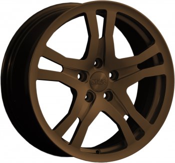 Кованый диск Slik classik R17x7.5 Коньячная бронза. Матовый (MBRZCGN) 7.5x17  (Цвет: MBRZCGN)