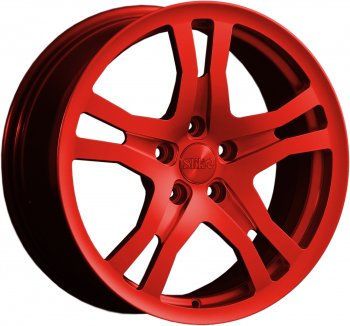 Кованый диск Slik classik R17x7.5 Красный (RED) 7.5x17  (Цвет: RED)