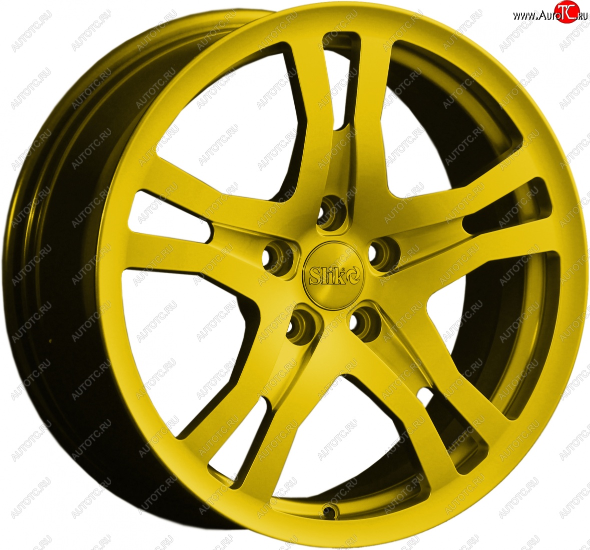 14 599 р. Кованый диск Slik classik R17x7.5 Candy YELLOW ярко-желтый 7.5x17   (Цвет: Candy YELLOW ярко-желтый 7.5x17)  с доставкой в г. Майкоп