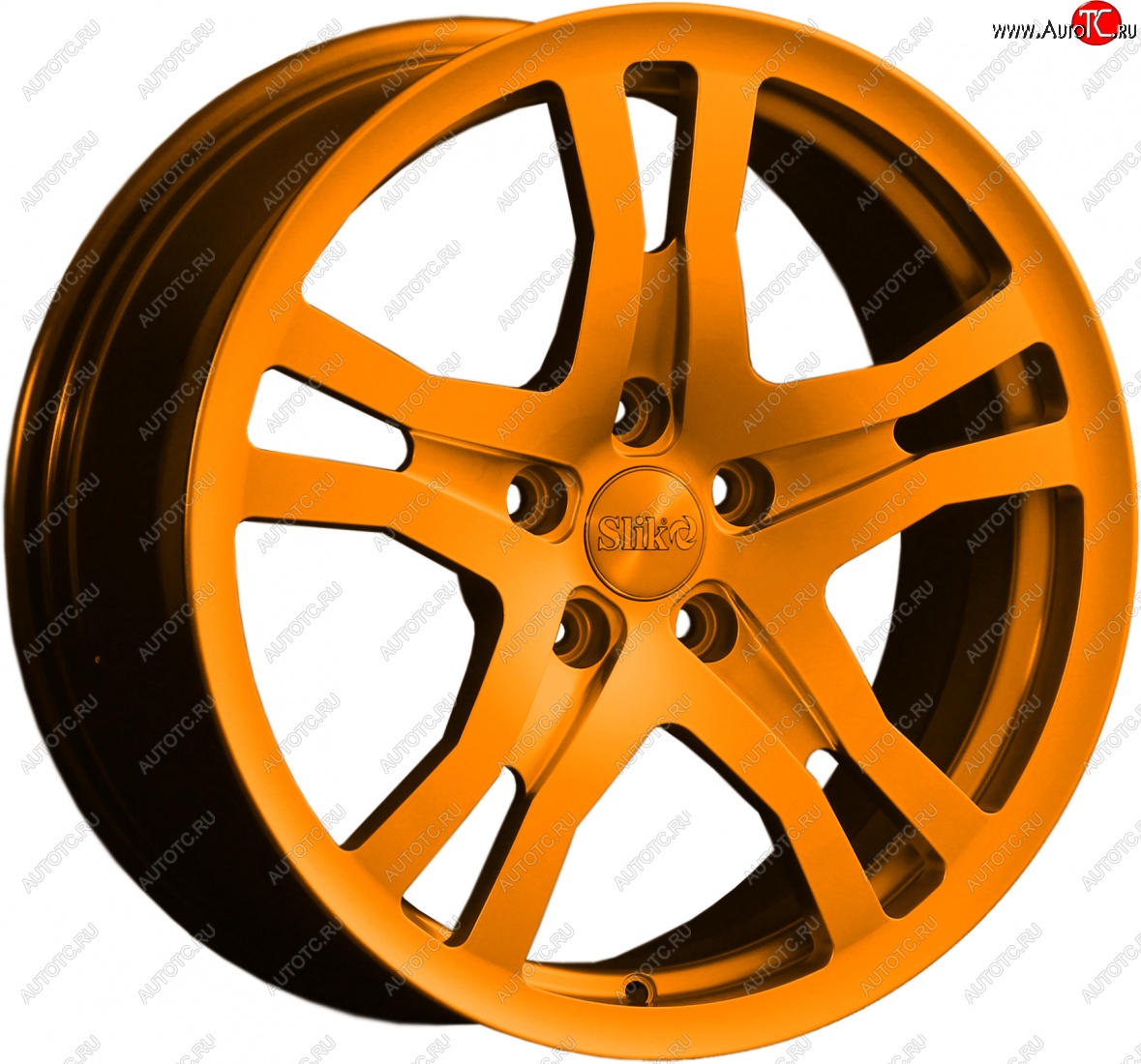 14 599 р. Кованый диск Slik classik R17x7.5 Candy Медно-оранжевый глянцевый 7.5x17   (Цвет: Candy Медно-оранжевый глянцевый 7.5x17)  с доставкой в г. Майкоп
