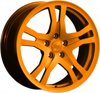 Кованый диск Slik classik R17x7.5 Candy Медно-оранжевый матовый 7.5x17  (Цвет: Candy Медно-оранжевый матовый 7.5x17)