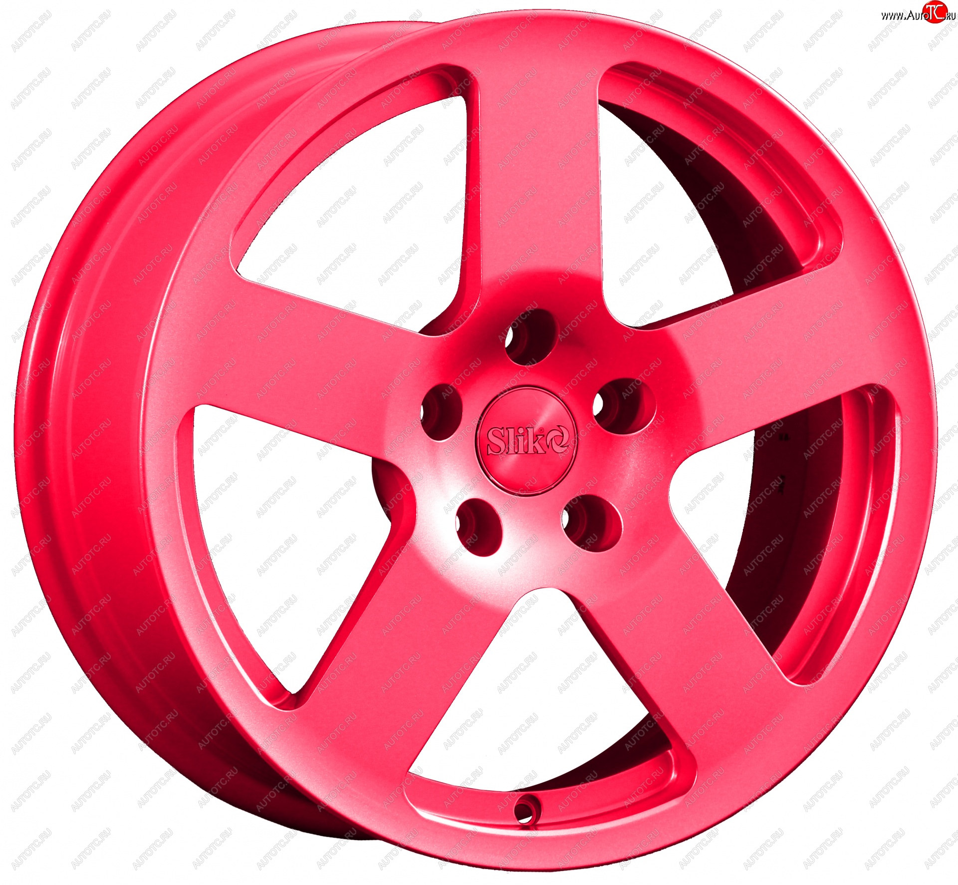 14 599 р. Кованый диск Slik classik R17x7.5 Candy RUBIN рубиновый 7.5x17   (Цвет: Candy RUBIN рубиновый 7.5x17)  с доставкой в г. Майкоп