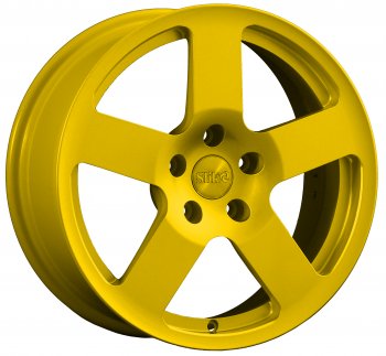 Кованый диск Slik classik R17x7.5 Candy YELLOW ярко-желтый 7.5x17  (Цвет: Candy YELLOW ярко-желтый 7.5x17)