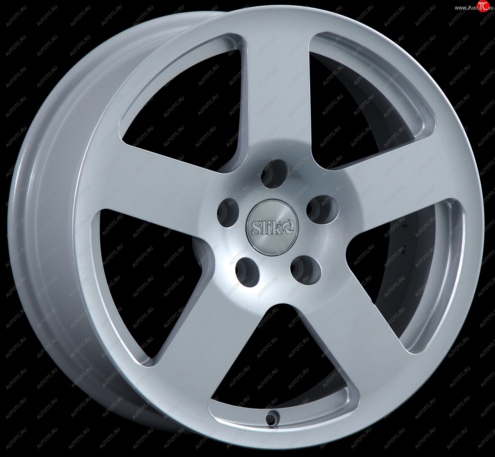 14 399 р. Кованый диск Slik classik R17x7.5 Серебристый светлый (S16) 7.5x17 Nissan Qashqai 1 дорестайлинг (2007-2010) 5x114.3xDIA66.1xET40.0 (Цвет: S16)