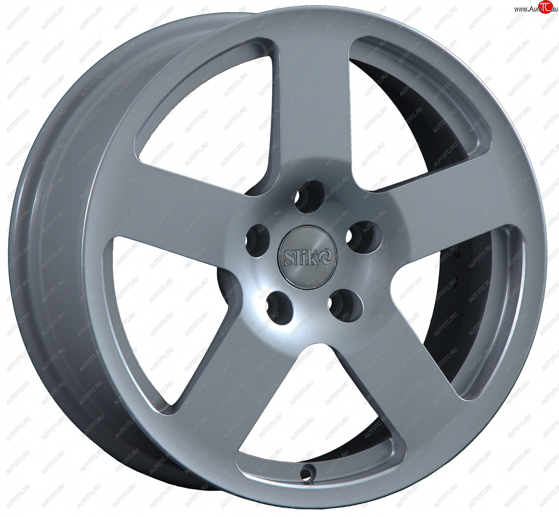 14 399 р. Кованый диск Slik classik R17x7.5 Серебристый тёмный (S25) 7.5x17   (Цвет: S25)  с доставкой в г. Майкоп