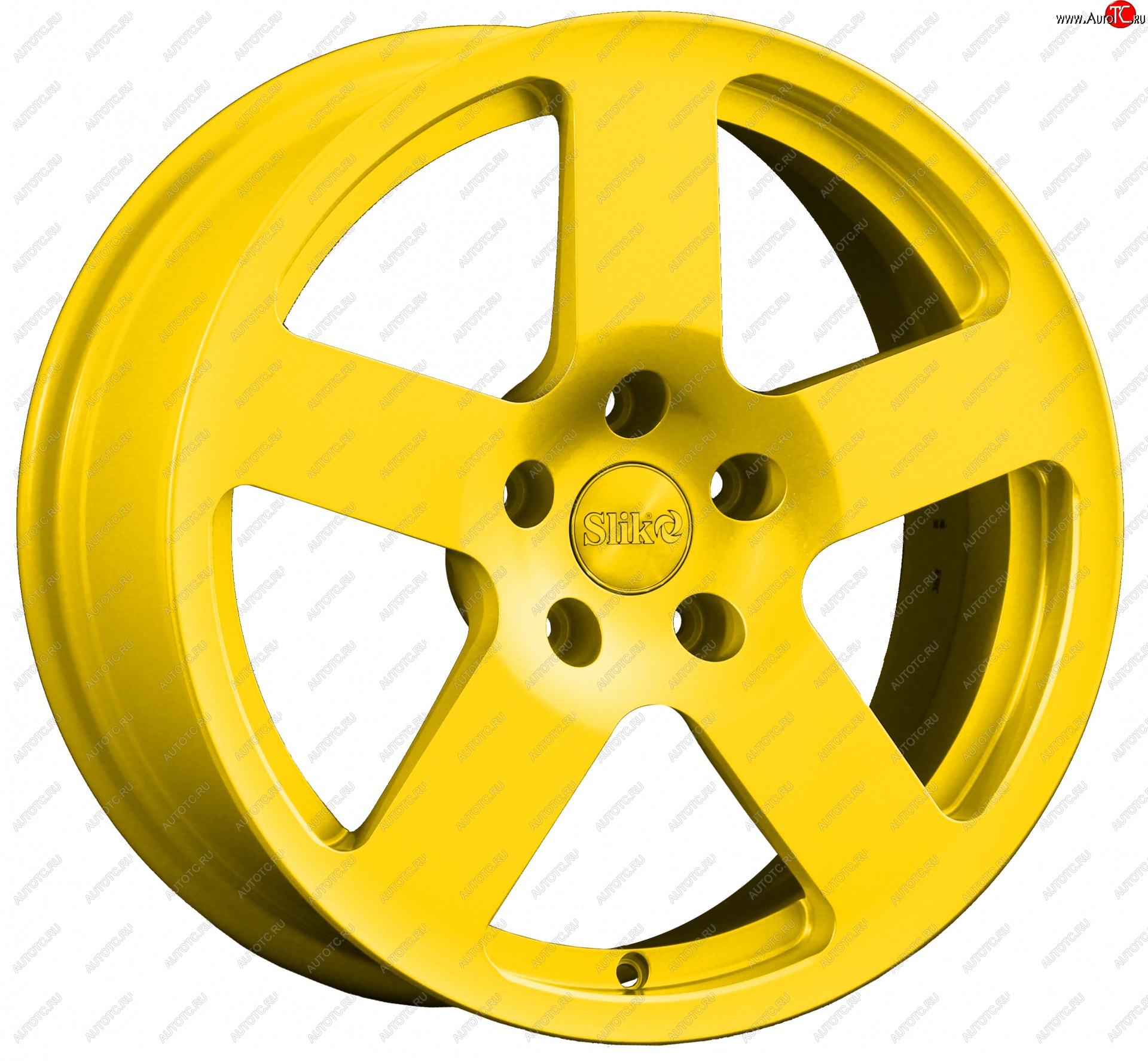 14 599 р. Кованый диск Slik classik R17x7.5 Ярко желтый RAL 1021 (YELLOW) 7.5x17   (Цвет: YELLOW)  с доставкой в г. Майкоп