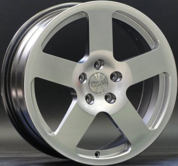 Кованый диск Slik classik R17x7.5 Яркое-блестящее серебро (HPB) 7.5x17  (Цвет: HPB)