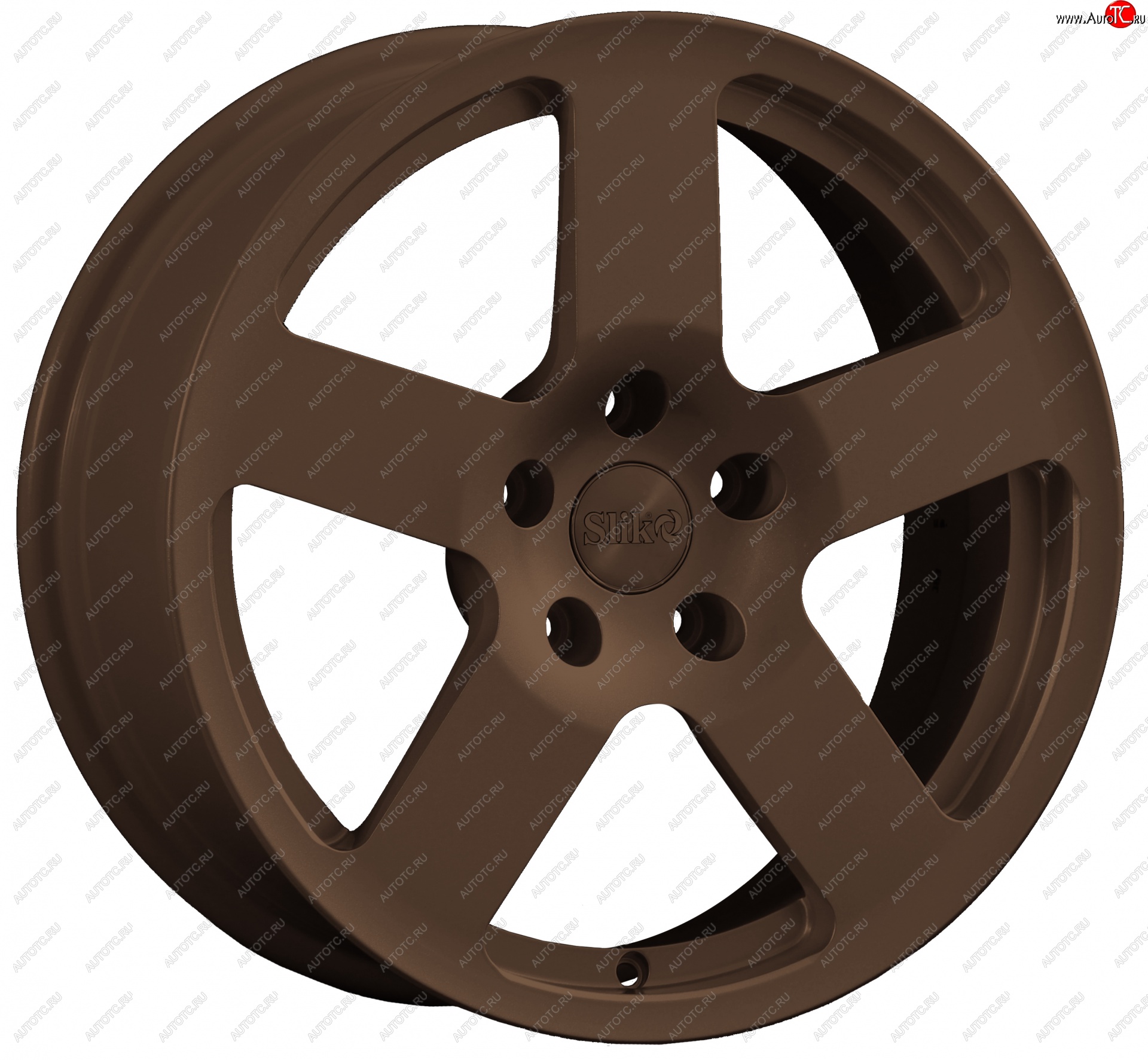 14 599 р. Кованый диск Slik classik R17x7.5 Бронза (BRZ) 7.5x17   (Цвет: BRZ)  с доставкой в г. Майкоп