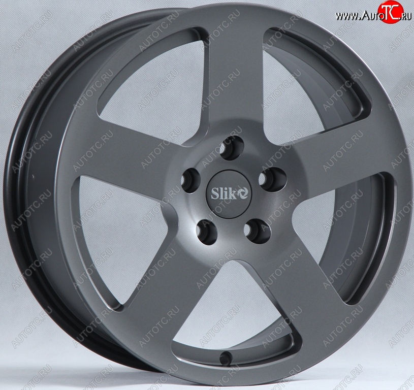 14 599 р. Кованый диск Slik classik R17x7.5 Графит глянцевый (GM) 7.5x17   (Цвет: GM)  с доставкой в г. Майкоп