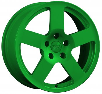 Кованый диск Slik classik R17x7.5 Зеленый (GREEN) 7.5x17  (Цвет: GREEN)