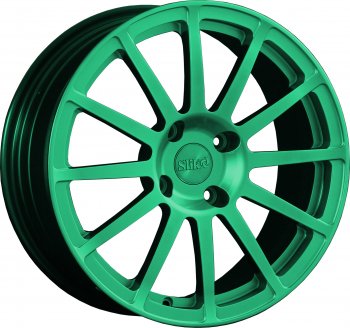 Кованый диск Slik classik R17x7.5 Candy Green изумрудно-зеленый 7.5x17  (Цвет: Candy Green изумрудно-зеленый 7.5x17)