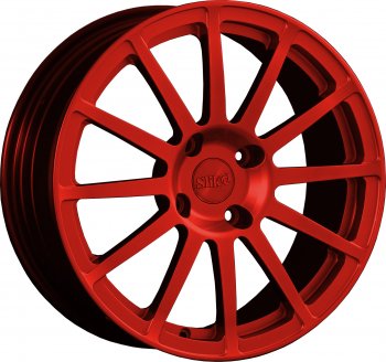 Кованый диск Slik classik R17x7.5 Candy RED красный 7.5x17  (Цвет: Candy RED красный 7.5x17)