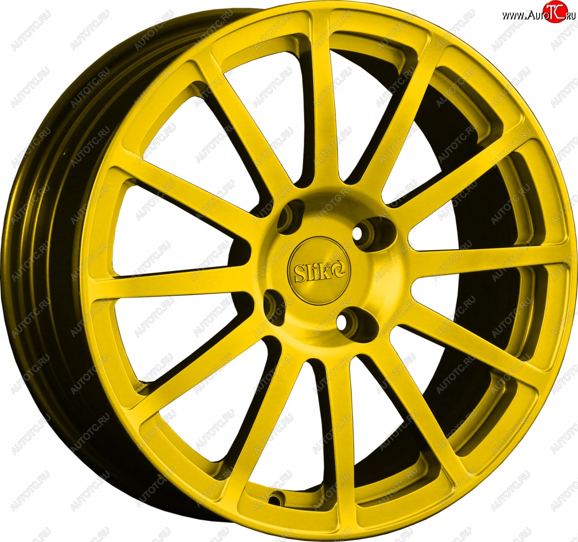 25 599 р. Кованый диск Slik classik R17x7.5 Candy YELLOW ярко-желтый 7.5x17   (Цвет: Candy YELLOW ярко-желтый 7.5x17)  с доставкой в г. Майкоп