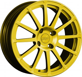 Кованый диск Slik classik R17x7.5 Ярко желтый RAL 1021 (YELLOW) 7.5x17  (Цвет: YELLOW)