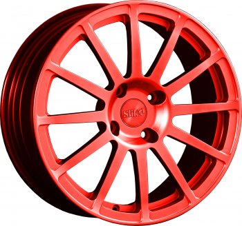 Кованый диск Slik classik R17x7.5 RAL 3026 ярко алый (3026) 7.5x17  (Цвет: 3026)
