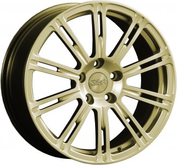 Кованый диск Slik classik R17x7.5 Золотой (G) 7.5x17 Nissan Qashqai +2 1 J10 дорестайлинг (2008-2010) 5x114.3xDIA66.1xET40.0