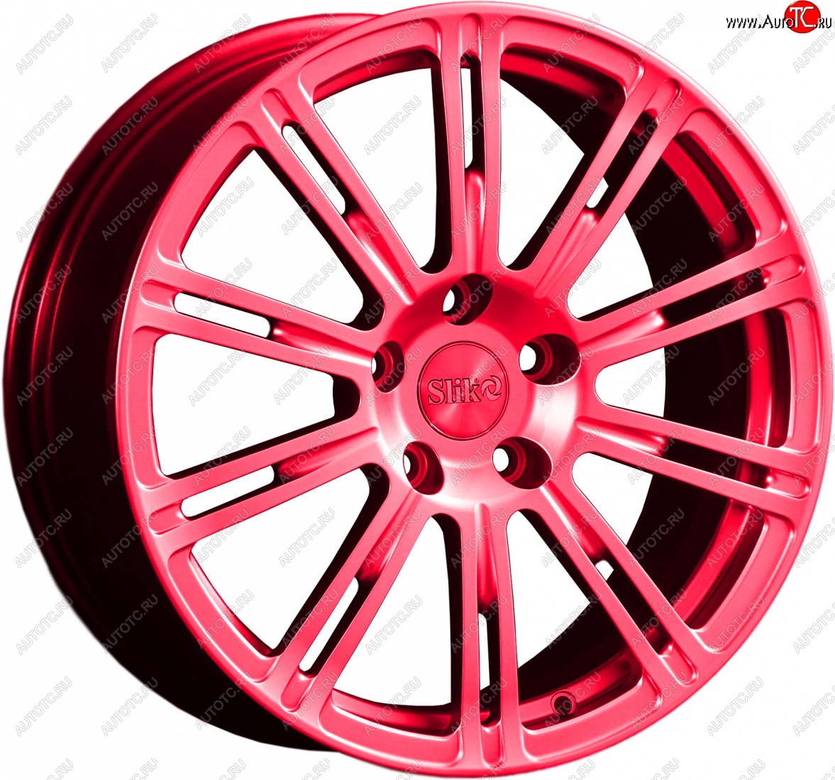 20 399 р. Кованый диск Slik classik R17x7.5 Candy RUBIN рубиновый 7.5x17   (Цвет: Candy RUBIN рубиновый 7.5x17)  с доставкой в г. Майкоп