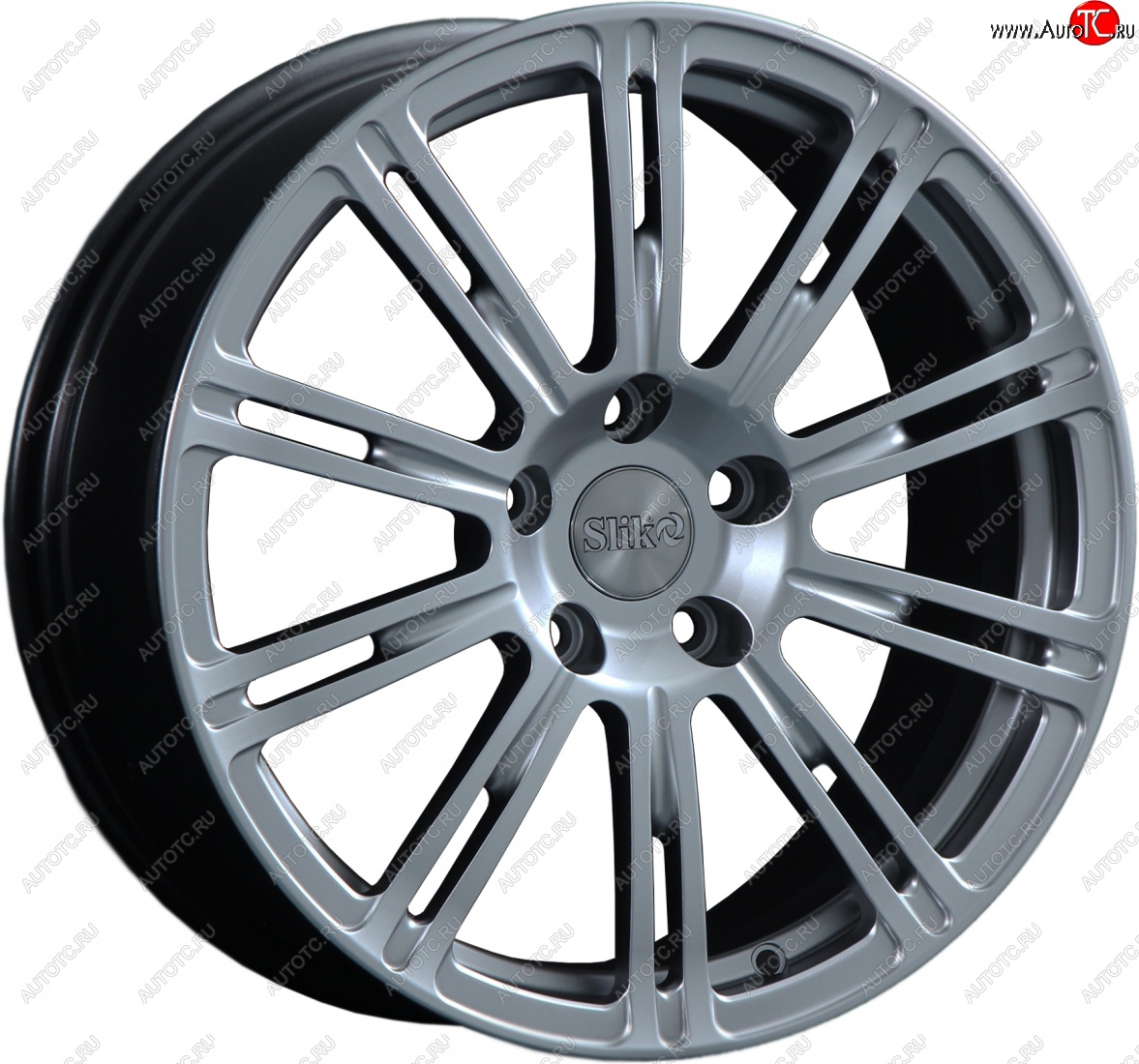 20 399 р. Кованый диск Slik classik R17x7.5 Серебристый тёмный (S25) 7.5x17   (Цвет: S25)  с доставкой в г. Майкоп