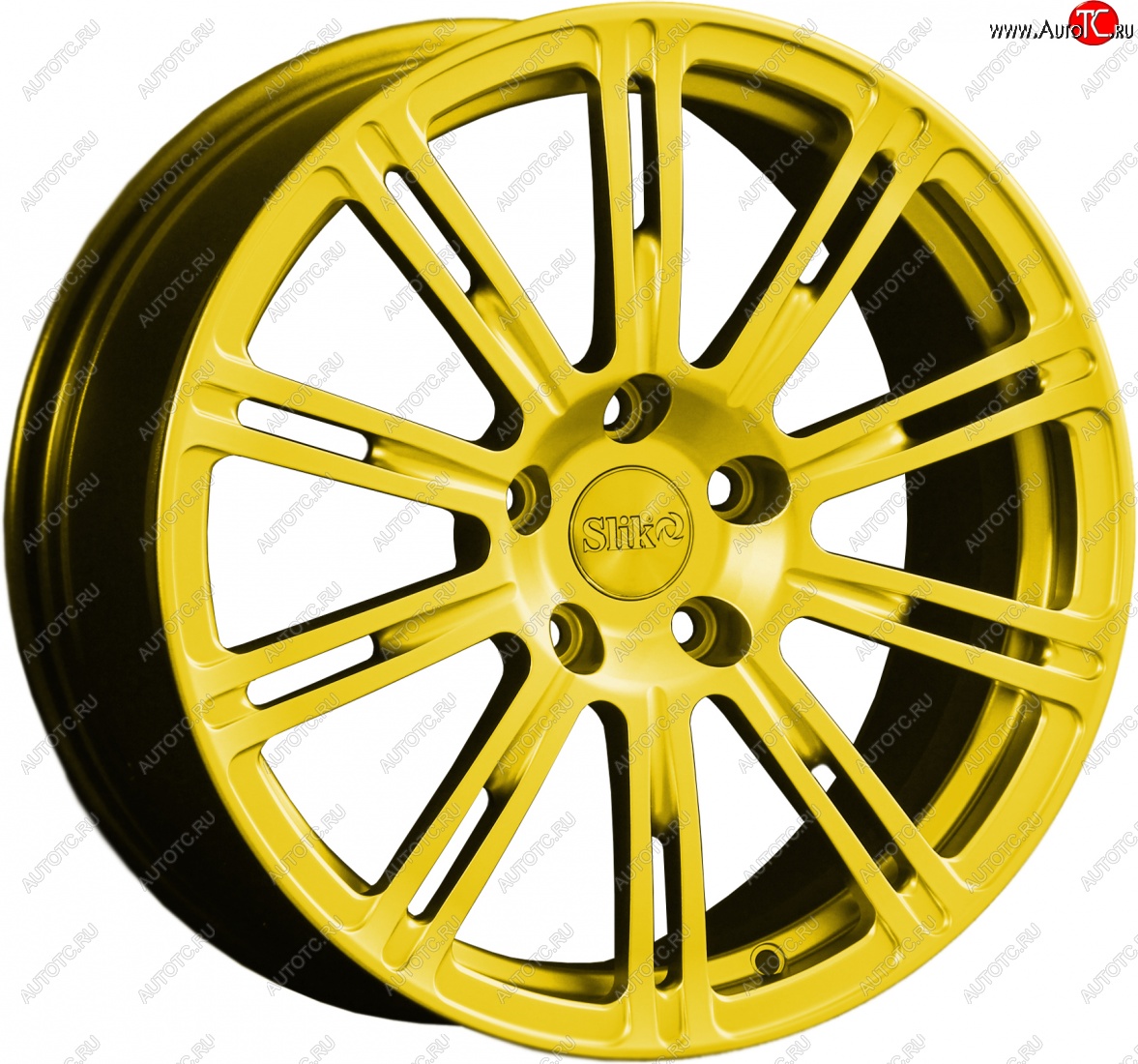 20 399 р. Кованый диск Slik classik R17x7.5 Ярко желтый RAL 1021 (YELLOW) 7.5x17   (Цвет: YELLOW)  с доставкой в г. Майкоп