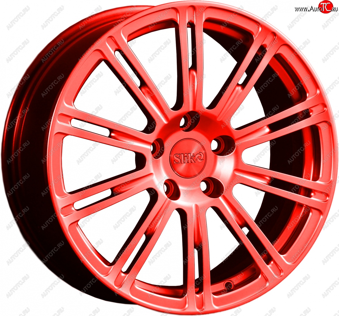 20 399 р. Кованый диск Slik classik R17x7.5 RAL 3026 ярко алый (3026) 7.5x17   (Цвет: 3026)  с доставкой в г. Майкоп