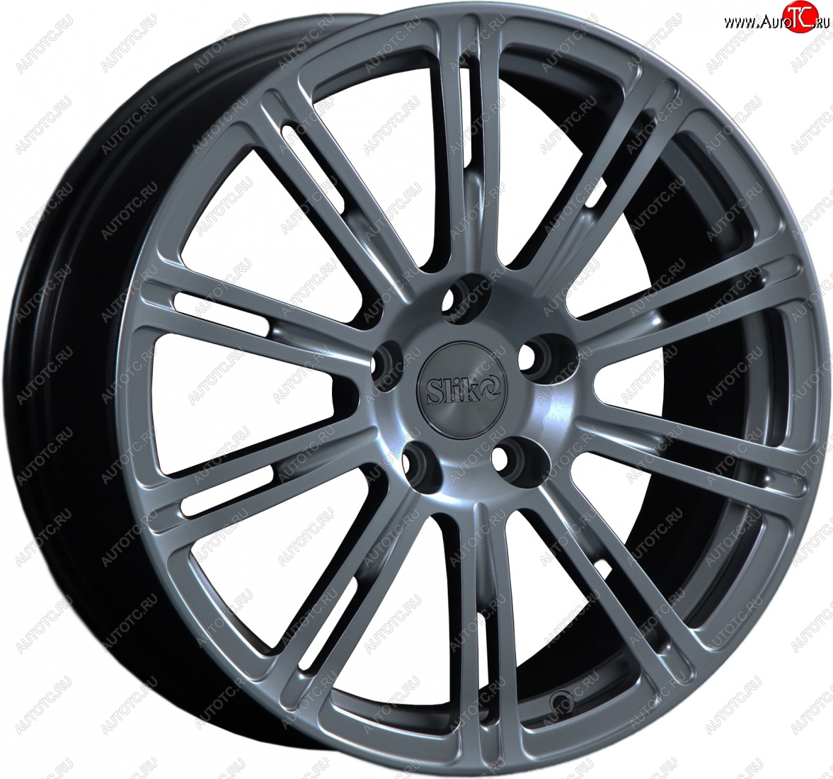 20 399 р. Кованый диск Slik classik R17x7.5 Графит матовый (GRF2) 7.5x17   (Цвет: GRF2)  с доставкой в г. Майкоп