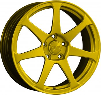 Кованый диск Slik classik R17x7.5 Candy YELLOW ярко-желтый 7.5x17  (Цвет: Candy YELLOW ярко-желтый 7.5x17)