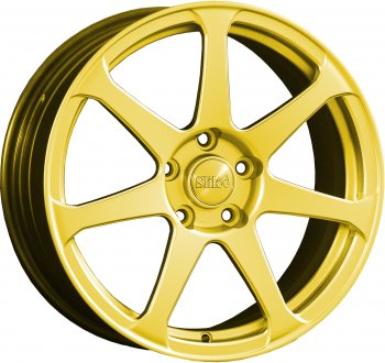 Кованый диск Slik classik R17x7.5 Ярко желтый RAL 1021 (YELLOW) 7.5x17  (Цвет: YELLOW)