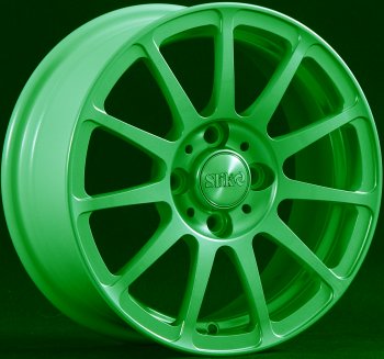 Кованый диск Slik Classik 5.5x14 (зелёный)  (Цвет: зелёный)