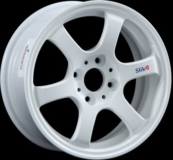 Кованый диск Slik Classik 5.5x14 (Белый W) Daihatsu Applause A100 лифтбэк 1-ый ресталийнг (1992-1997) 4x100.0xDIA56.1xET45.0