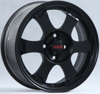 Кованый диск Slik Classik 5.5x14 (чёрный матовый)  (Цвет: чёрный матовый)