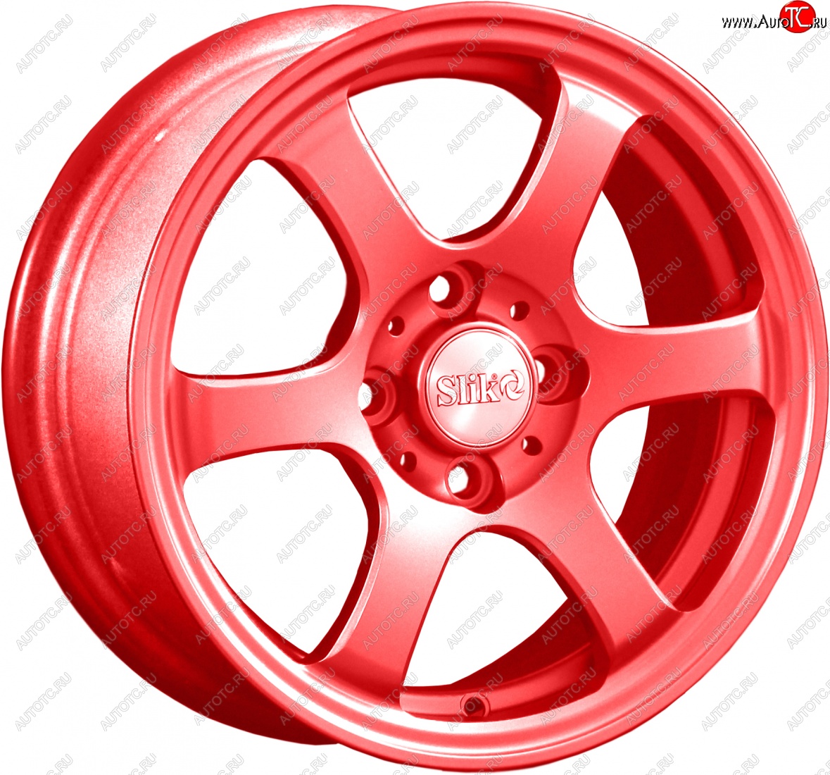 12 849 р. Кованый диск Slik Classik 5.5x14 (алый)   (Цвет: алый)  с доставкой в г. Майкоп