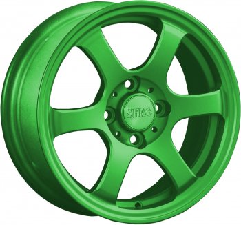 Кованый диск Slik Classik 5.5x14 (зелёный)  (Цвет: зелёный)