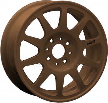 Кованый диск Slik Classik 5.5x14 (Коньячная бронза BRZCGN матовый)  (Цвет: Коньячная бронза BRZCGN матовый)
