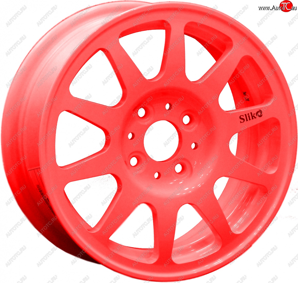 13 699 р. Кованый диск Slik Classik 5.5x14 (Алый)   (Цвет: Алый)  с доставкой в г. Майкоп
