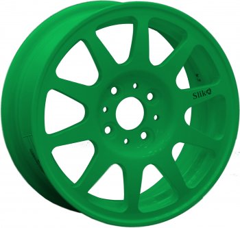 Кованый диск Slik Classik 5.5x14 (Зелёный)  (Цвет: Зелёный)