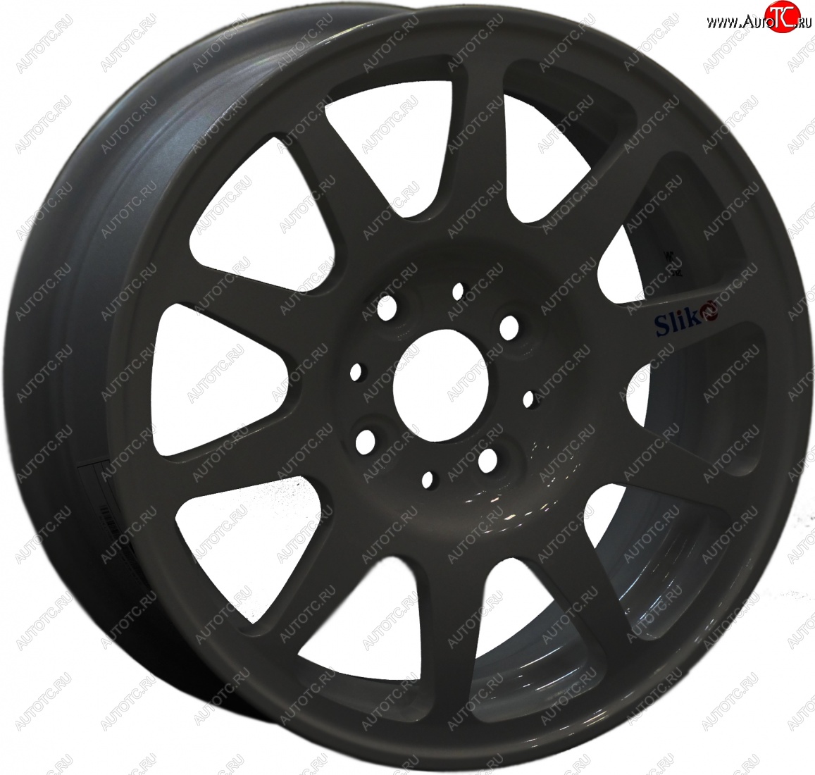 13 699 р. Кованый диск Slik Classik 5.5x14 (Чёрный)   (Цвет: Чёрный)  с доставкой в г. Майкоп