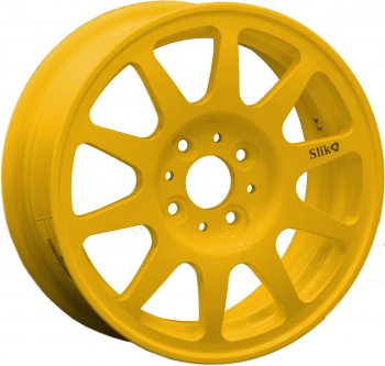 Кованый диск Slik Classik 5.5x14 (Ярко-жёлтый)  (Цвет: Ярко-жёлтый)